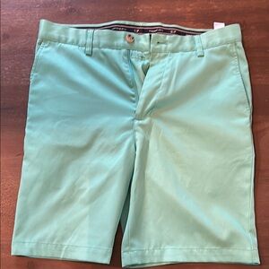 Vineyard Vines aqua Flat Front Shorts